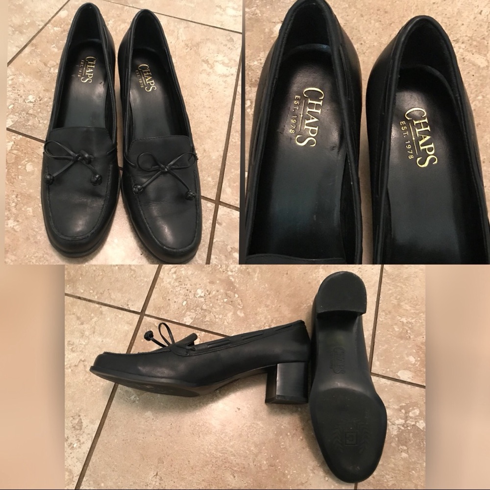 Leather shoes